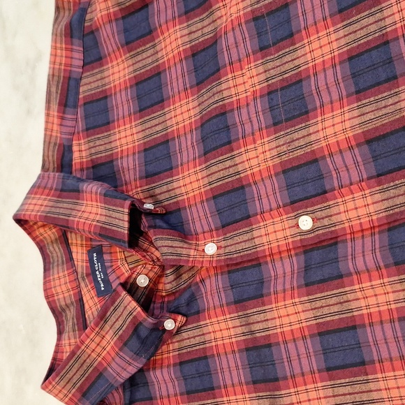 Proper Cloth Custom 5XL Lightweight‎ Flannel Plaid Cotton Button Down Shirt - Picture 1 of 11